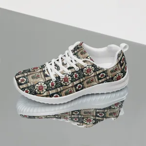 Tudor Rose on a castle Women’s athletic shoes
