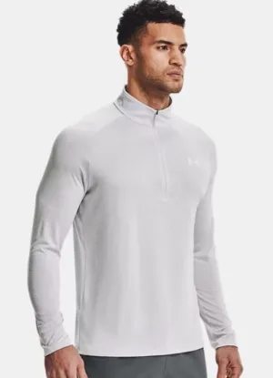 UA Tech 2.0 1/2 Zip in Grey by Under Armour