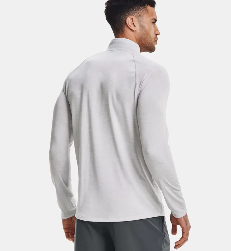 UA Tech 2.0 1/2 Zip in Grey by Under Armour