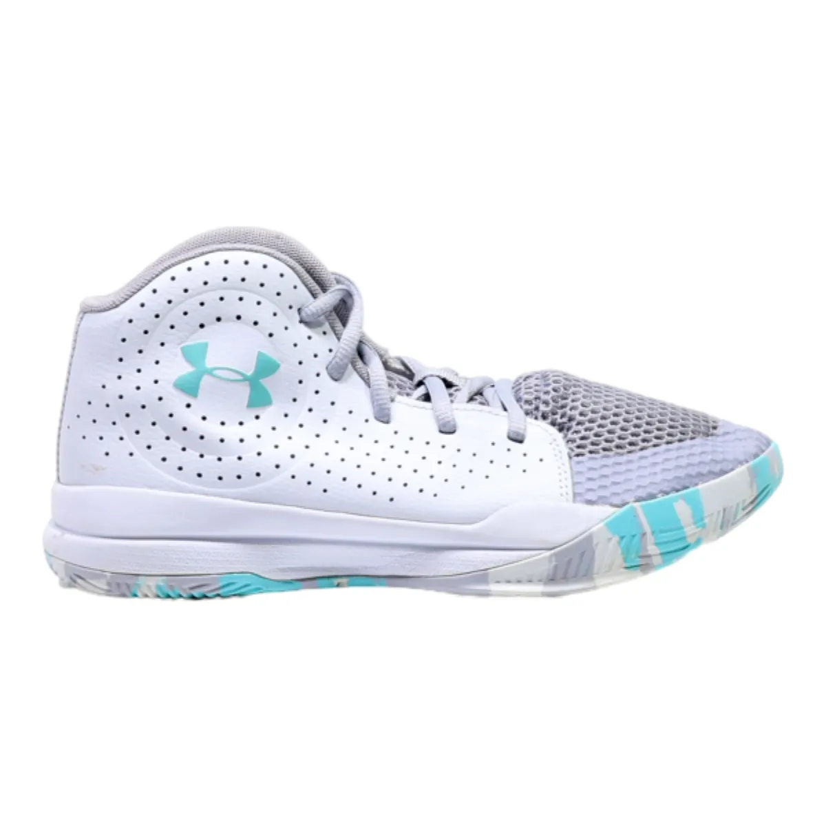 UNDER ARMOUR Sneaker Trainers Blue Synthetic Boys UK 4