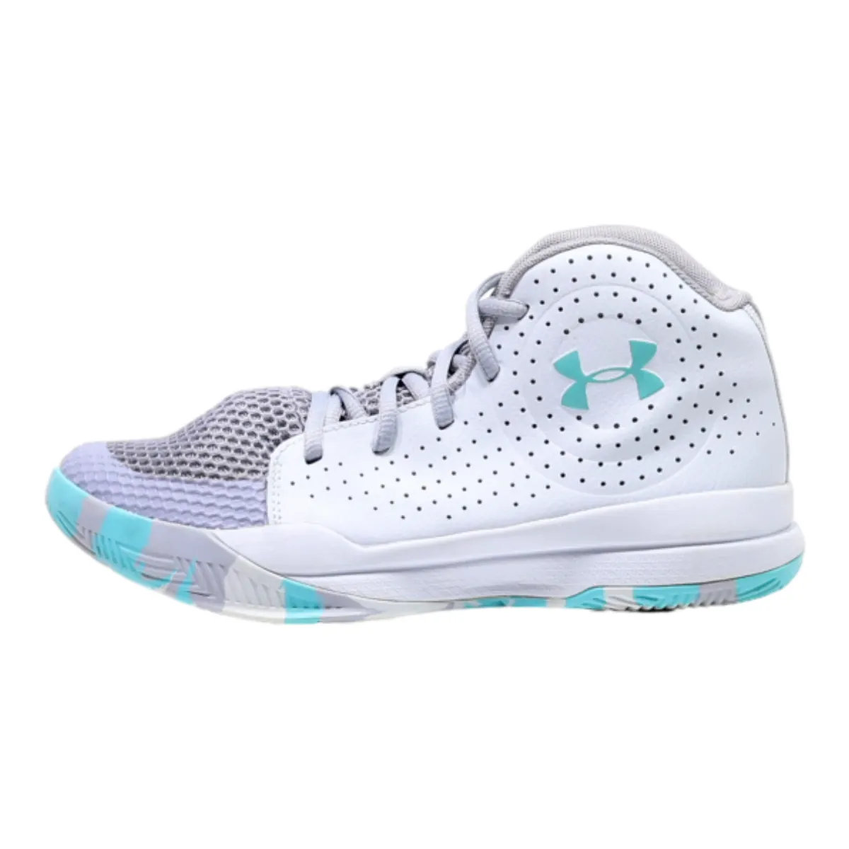 UNDER ARMOUR Sneaker Trainers Blue Synthetic Boys UK 4