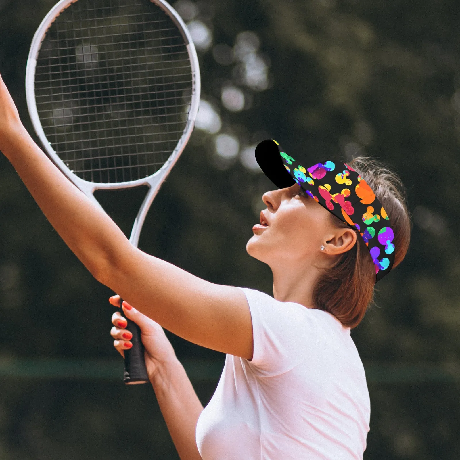 Watercolor Athletic Visor