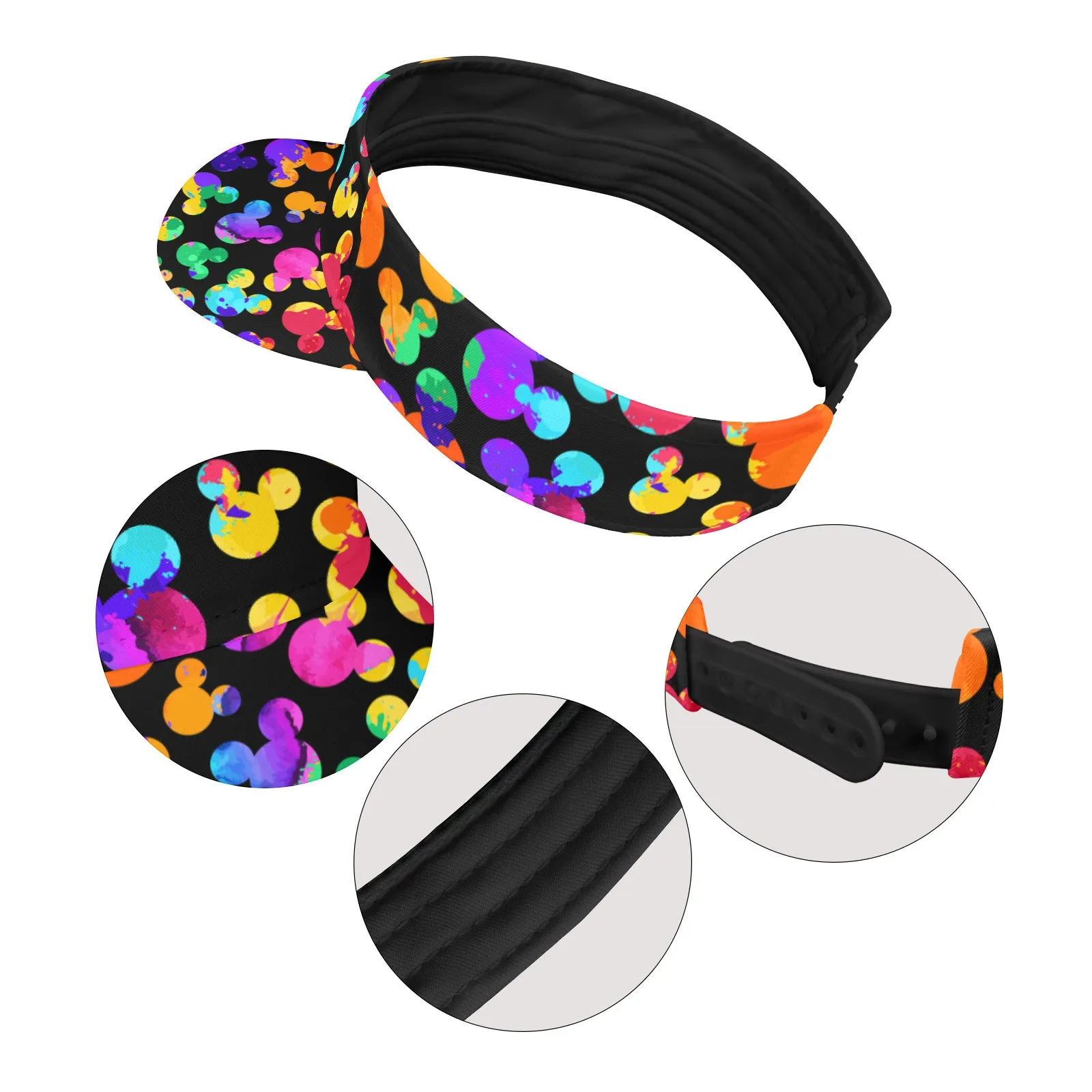 Watercolor Athletic Visor