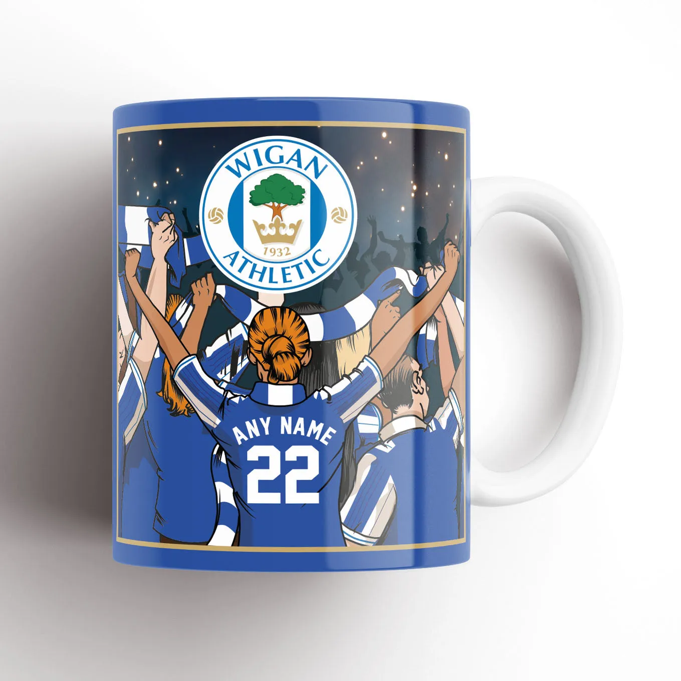 Wigan Athletic Female Celebration Mug