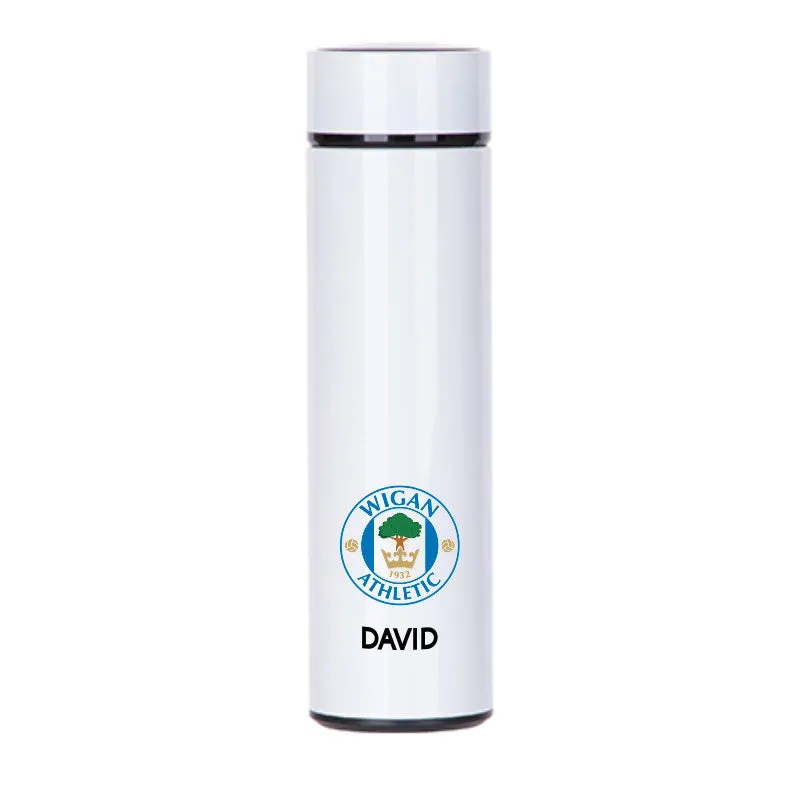 Wigan Athletic Personalised Thermos Flask