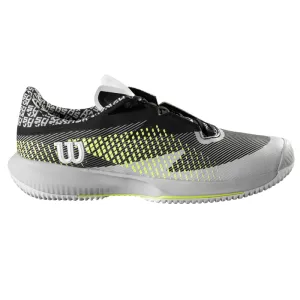 Wilson Kaos Swift 1.5 Mens Tennis Shoes - Pearl Blue / Black / Safety Yellow